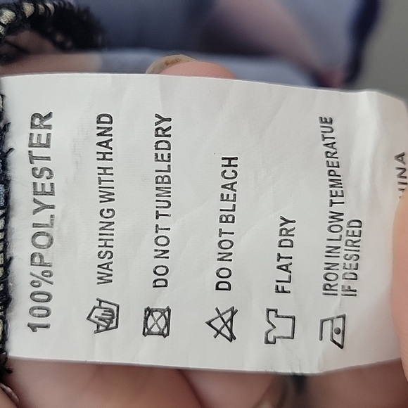 NWOT SUNDAY UP SAY IT SWEETLY DRESS NAVY SIZE MEDIUM - Picture 8 of 8